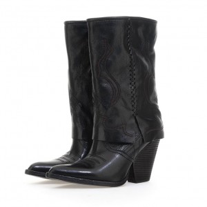 Black A.S.98 Briony Women's Ankle boots | CA-ENOQA-9703