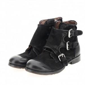 Black A.S.98 Clash 401202 Men's Ankle boots | CA-UNIOK-8567