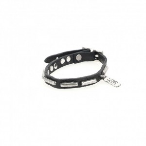 Black A.S.98 Jeff Unisex Bracelet | CA-DZOBN-2718