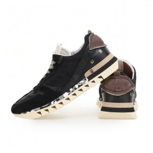 Black A.S.98 Julian Men's Sneakers | CA-UXCHP-5932