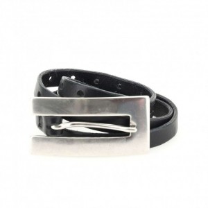 Black A.S.98 Merv Unisex Belts | CA-CJXAR-7195