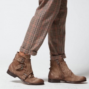 Brown A.S.98 Clash 401202 Men's Ankle boots | CA-BDPVO-7093