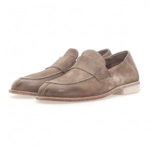 Brown A.S.98 Ogden Men's flat shoes | CA-NWKQU-3706