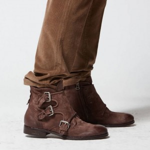 Chocolate A.S.98 Clash 401202 Men's Ankle boots | CA-UJAET-5608