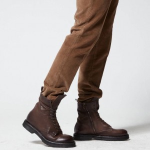 Chocolate A.S.98 Repunk Men's Ankle boots | CA-REJHD-4270