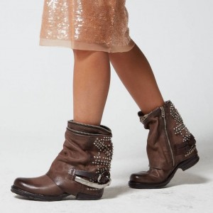 Chocolate A.S.98 Saintec 259216 Women's Ankle boots | CA-FJGUH-3260