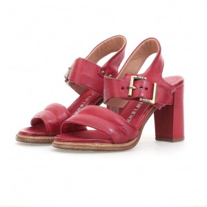 Dark Red A.S.98 Brittany Women's Sandals | CA-FEBOL-7041