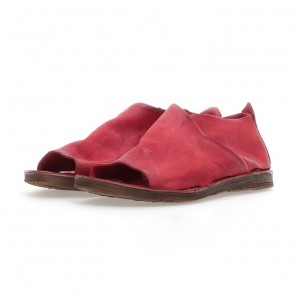 Dark Red A.S.98 Romi Women's Sandals | CA-RWOUX-8659