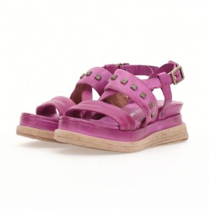 Fuchsia A.S.98 Lalla Women's Sandals | CA-UIFHT-1563