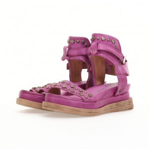 Fuchsia A.S.98 Leta Women's Sandals | CA-WNTRV-7435