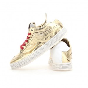 Gold A.S.98 Adria Women's Sneakers | CA-ZAULF-6385