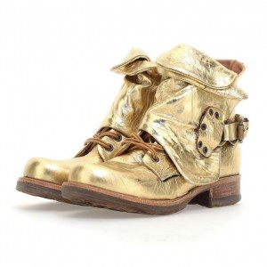 Gold A.S.98 Shanice Women's Ankle boots | CA-NYAEC-5672