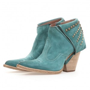 Green A.S.98 Blondie Women's Ankle boots | CA-IADUY-3120