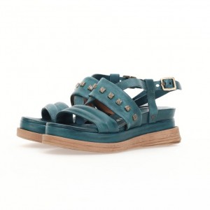 Green A.S.98 Lalla Women's Sandals | CA-IARWG-0613