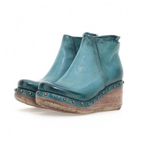 Green A.S.98 Pancras Women's Ankle boots | CA-FONLS-6831