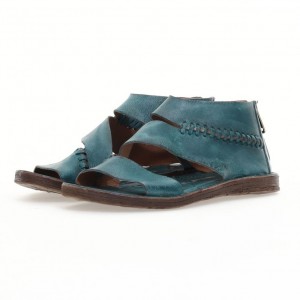 Green A.S.98 Romey Women's Sandals | CA-HALOK-8031