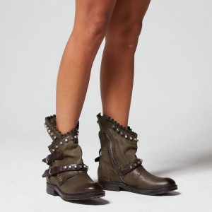 Green A.S.98 Verti 207239 Women's Ankle boots | CA-OHAUZ-0493