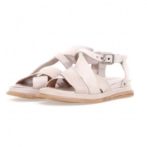 Grey A.S.98 Sallie Women's Sandals | CA-EIFWS-5938