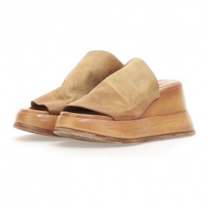 Khaki A.S.98 Rae Women's Mules | CA-SNJEM-3071