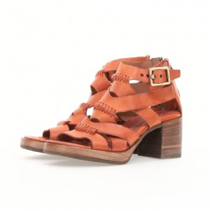 Orange A.S.98 Andra Women's Sandals | CA-NCFWU-2751