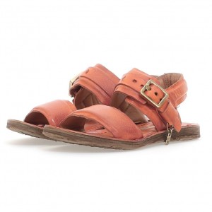 Orange A.S.98 Ria Women's Sandals | CA-HFXQI-4937