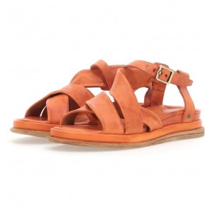 Orange A.S.98 Sallie Women's Sandals | CA-BUHMA-2608