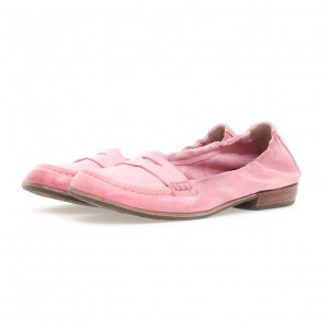 Pink A.S.98 Zavia Women's flat shoes | CA-GFSYZ-2079