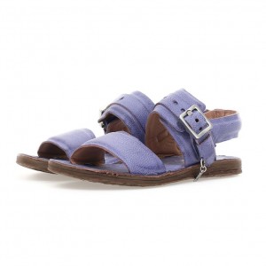 Purple A.S.98 Ria Women's Sandals | CA-MFTOS-3286