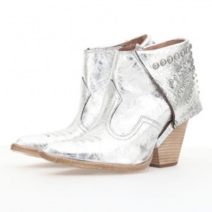 Silver A.S.98 Blondie Women's Ankle boots | CA-UWYRD-8652