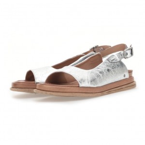 Silver A.S.98 Sera Women's Sandals | CA-EJKIR-9321