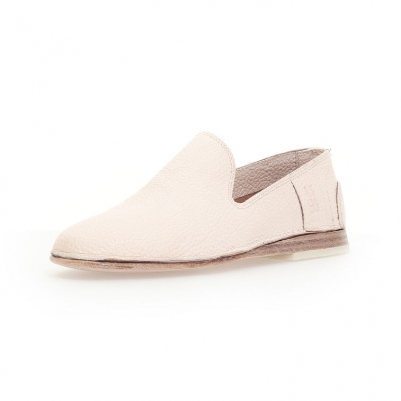 Beige A.S.98 Alberic Men's flat shoes | CA-OYQRZ-4678