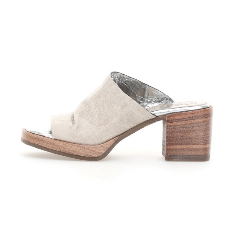 Beige A.S.98 Aleesha Women's Sandals | CA-PBETZ-0693