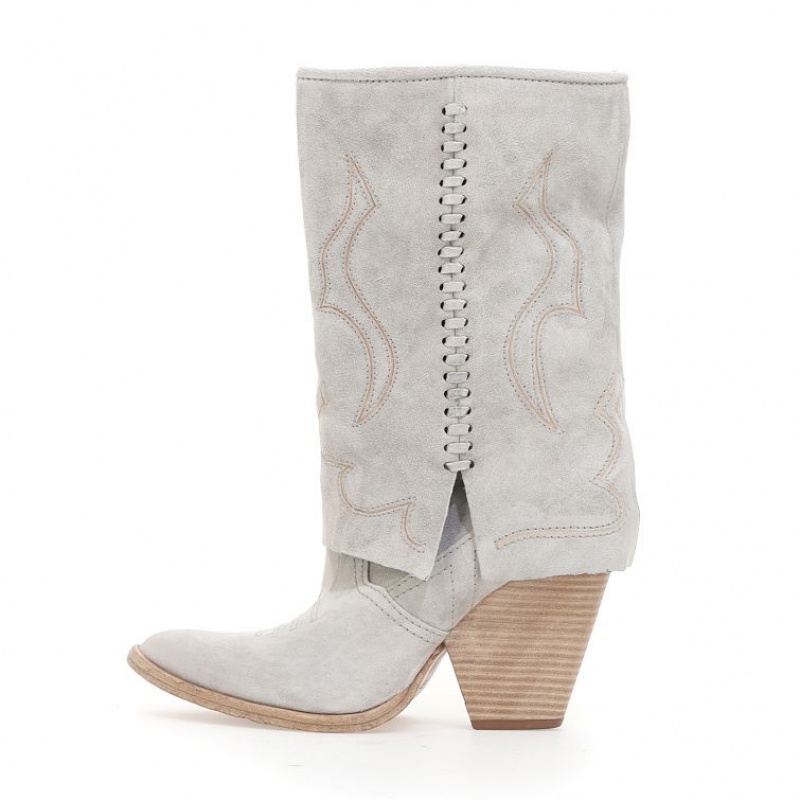 Beige A.S.98 Briony Women's Ankle boots | CA-HOQYG-1068