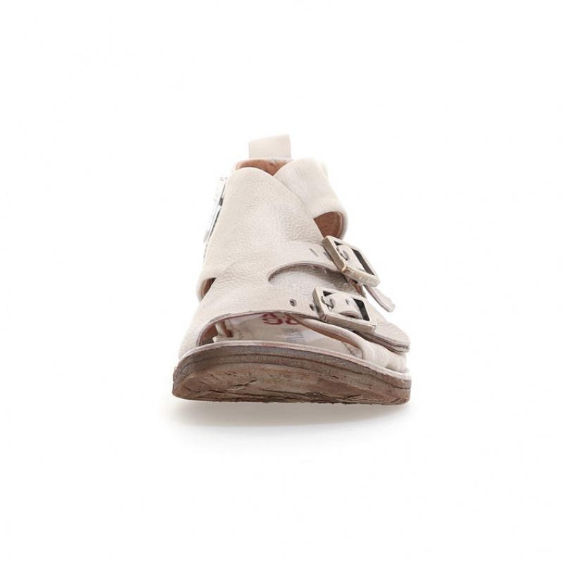 Beige A.S.98 Ruth Women's Sandals | CA-DSQCT-0745