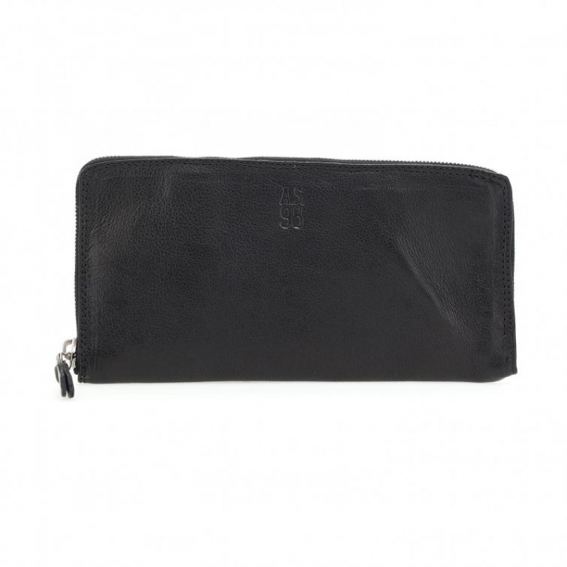 Black A.S.98 Bertram Unisex Wallets | CA-LYREB-5248