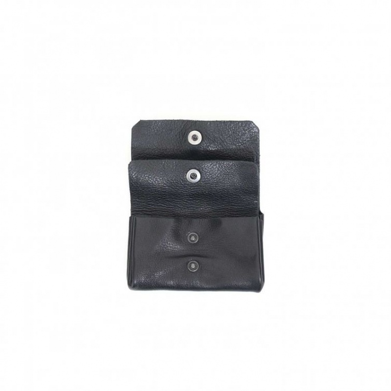 Black A.S.98 Bevis Unisex Wallets | CA-EYNLJ-2978