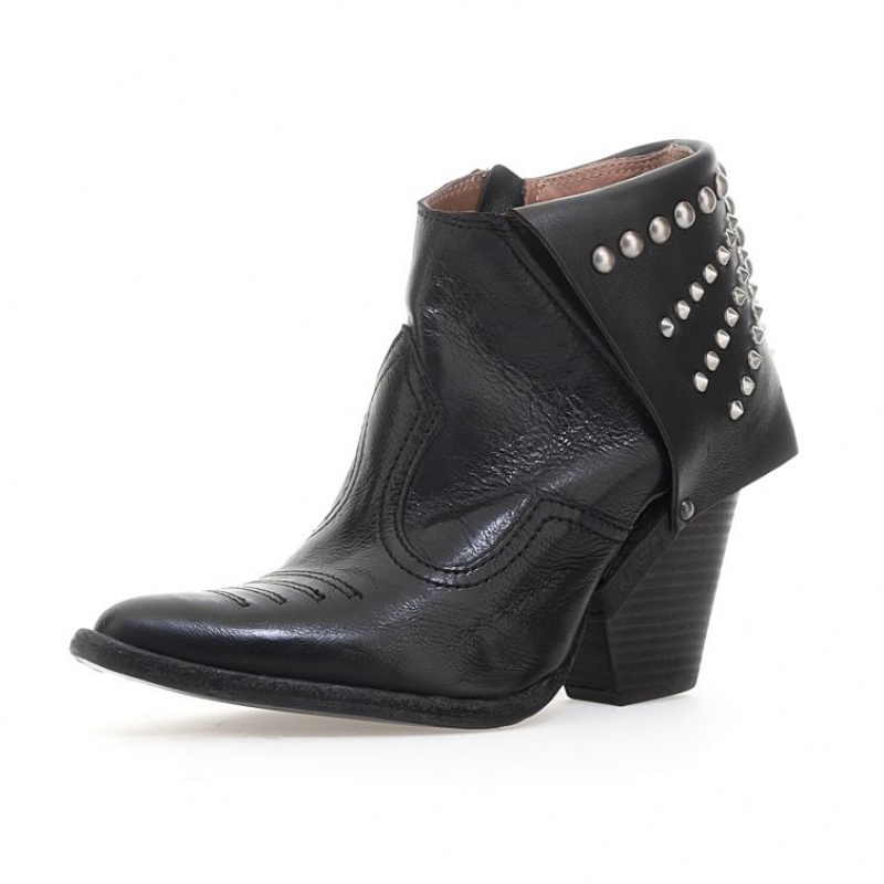 Black A.S.98 Blondie Women's Ankle boots | CA-QTAMG-8026