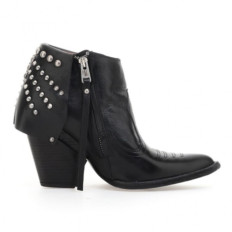 Black A.S.98 Blondie Women's Ankle boots | CA-QTAMG-8026