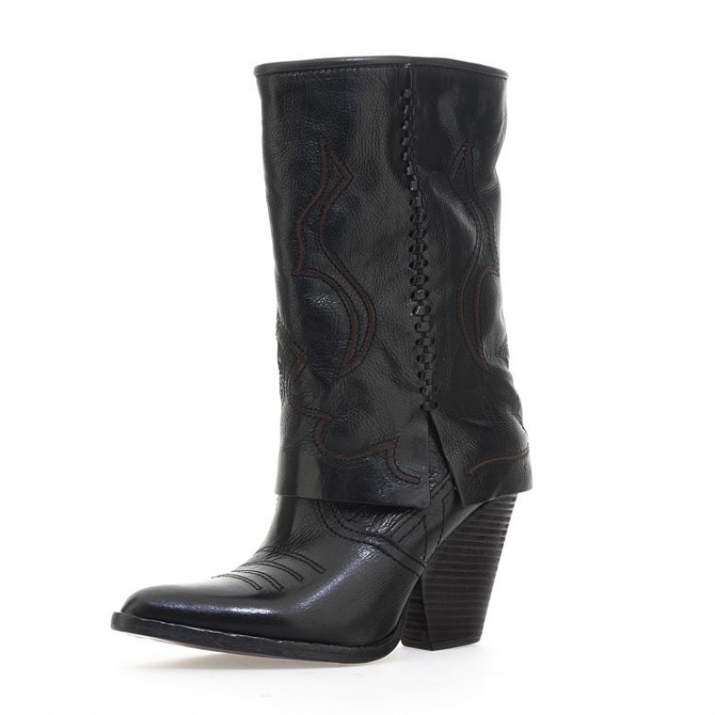 Black A.S.98 Briony Women's Ankle boots | CA-ENOQA-9703