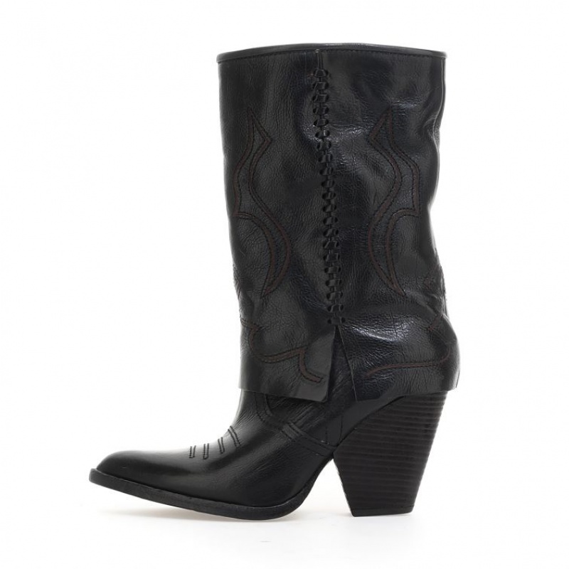 Black A.S.98 Briony Women's Ankle boots | CA-ENOQA-9703