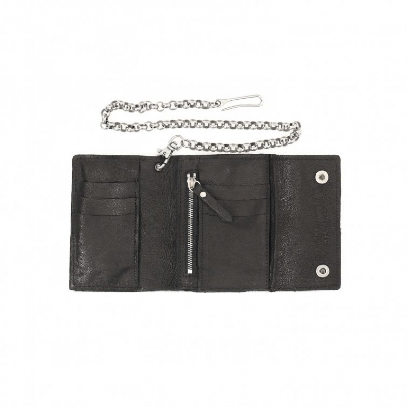 Black A.S.98 Buck Unisex Wallets | CA-ROVUD-4598