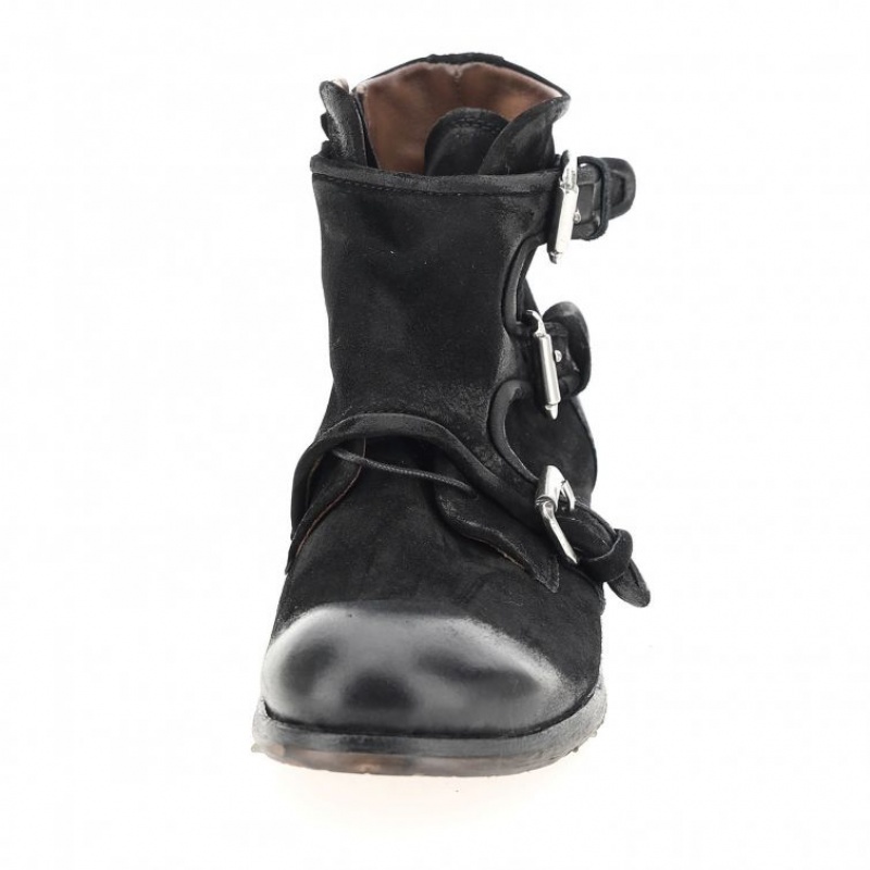 Black A.S.98 Clash 401202 Men's Ankle boots | CA-UNIOK-8567