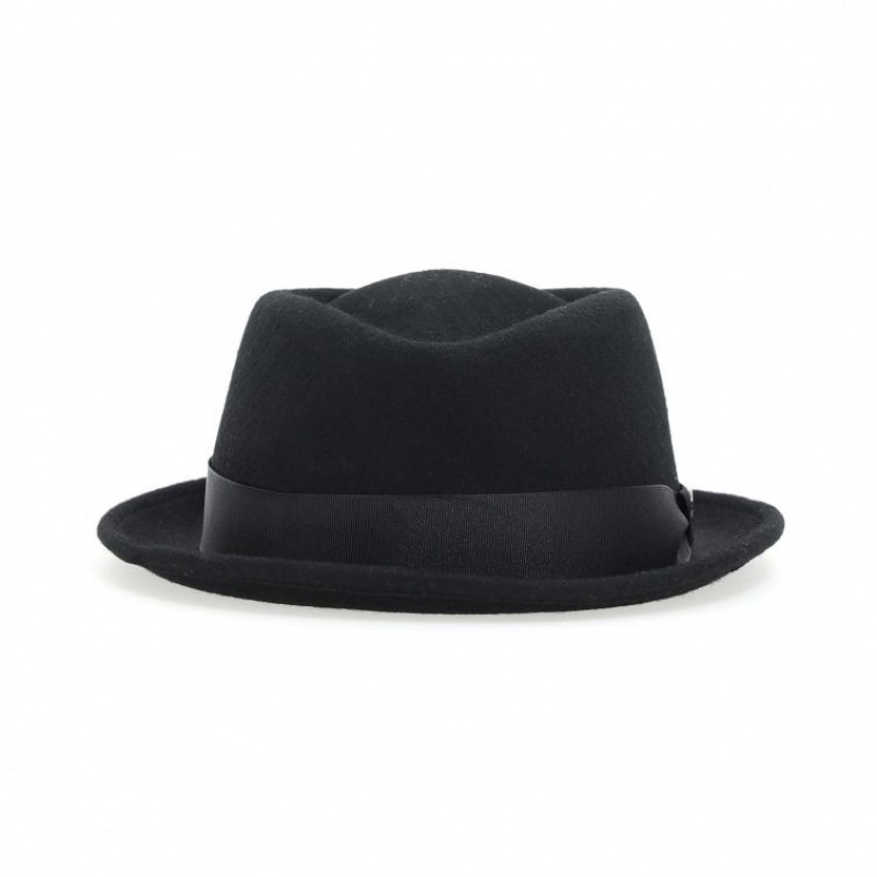 Black A.S.98 Clive Men's hats | CA-MEHJQ-3601