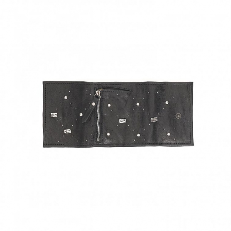 Black A.S.98 Coleman Unisex Wallets | CA-GYUIC-3160