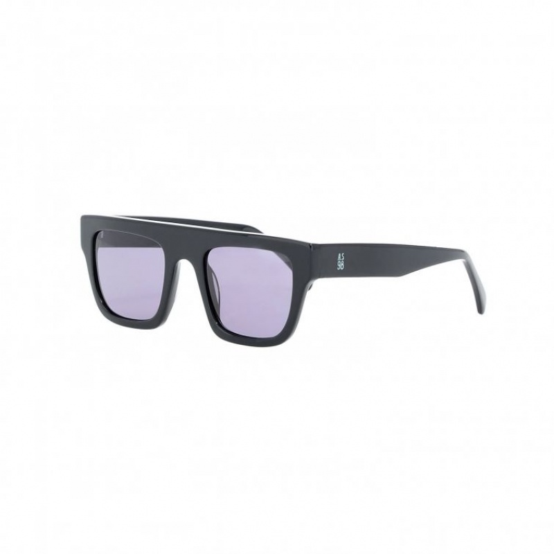 Black A.S.98 Dahlia Men's Sunglasses | CA-LVSRK-3159