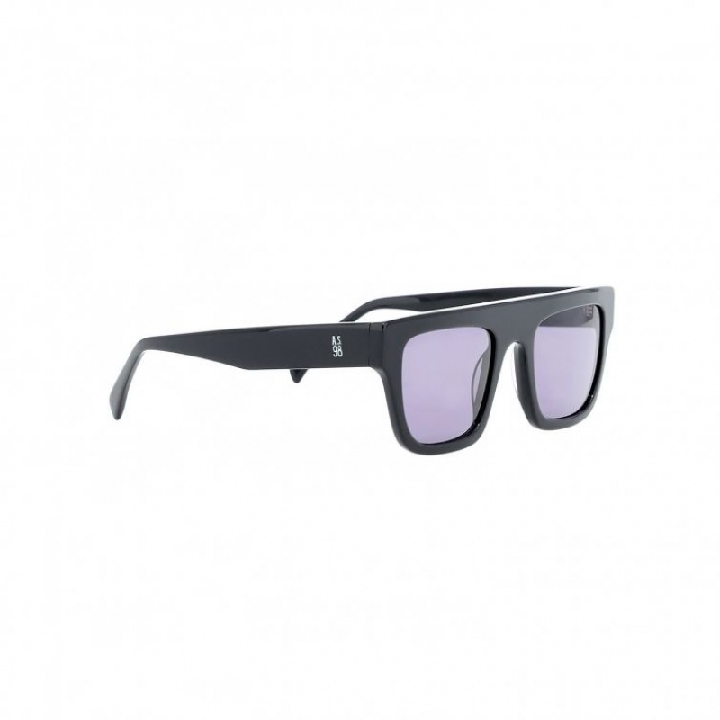 Black A.S.98 Dahlia Women's Sunglasses | CA-QHXZK-5689