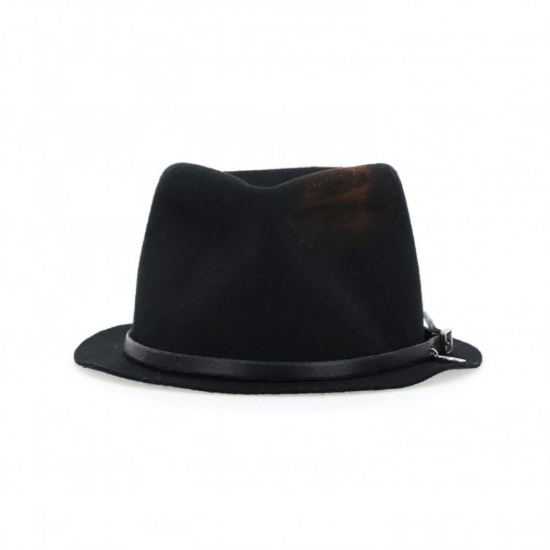 Black A.S.98 Dolly Men's hats | CA-HSVAG-2051