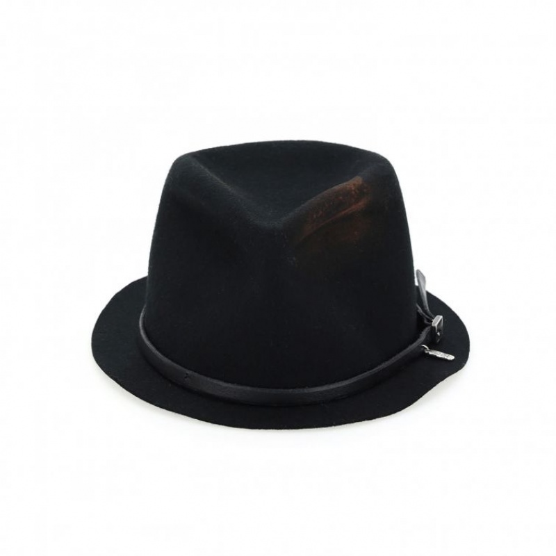 Black A.S.98 Dolly Men's hats | CA-HSVAG-2051