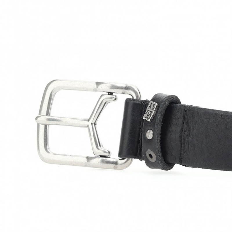 Black A.S.98 Joe Unisex Belts | CA-KAHFO-6390