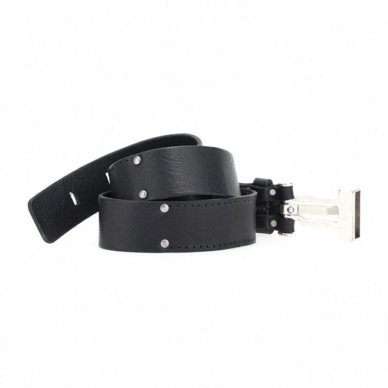 Black A.S.98 Kam Unisex Belts | CA-NYGSA-0491